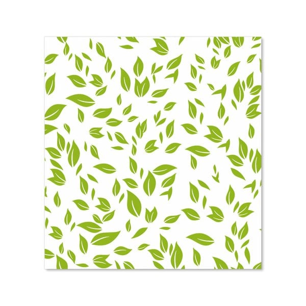 Warren Reed - Designer Green Leaves Kitchen Splashback