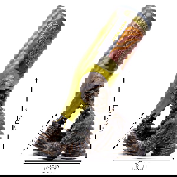 Maison des Cadeaux Baseball Vino Wine Bottle Holder