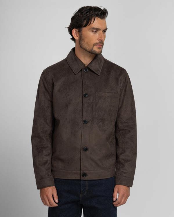 Steel & Jelly Backford - Faux Suede Jacket