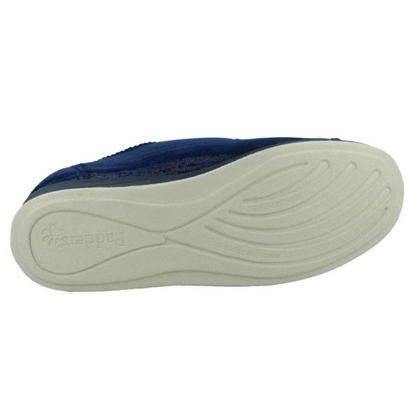 Padders Ladies Padders Wide Fitting Open Toe Slippers - Lydia