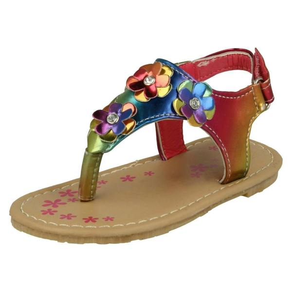 Spot On Girls Spot On Toe Post Summer Sandals