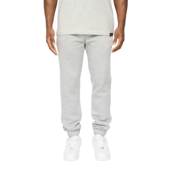 Crosshatch Mens Preece Jogging Bottoms - Grey Marl - 