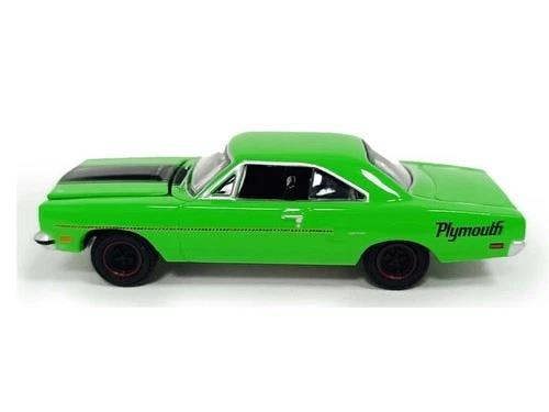 MCSlots Plymouth Road Runner 1970 Green 1:64 Scale Greenlight 13370B