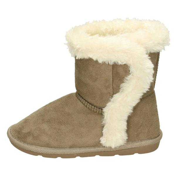 Spot On Girls Spot On Fur Trim Ankle Boots