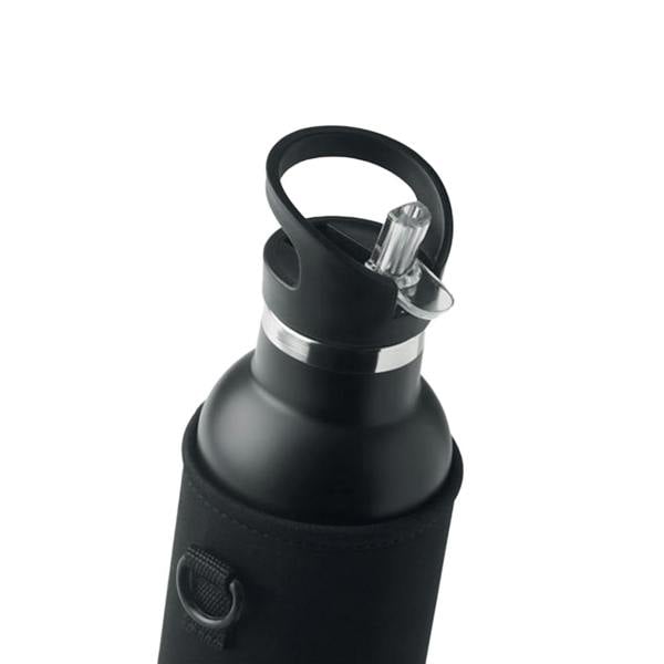 MidOcean Tiksi Double-Walled Flask - Black - 