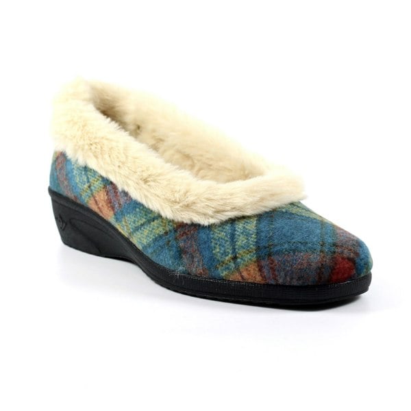 Lunar Women's Hoxton Slippers - Blue