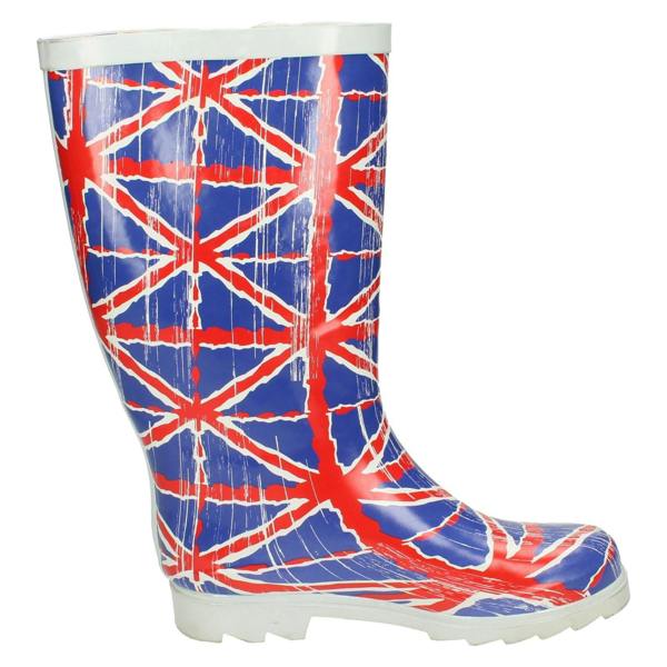 Spot On Ladies Spot On British Flag Design Wellington Boots