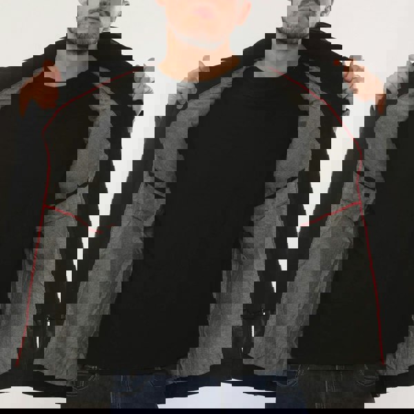 Leather Company Men's Leather Motorcycle Jacket Classic Biker Coat