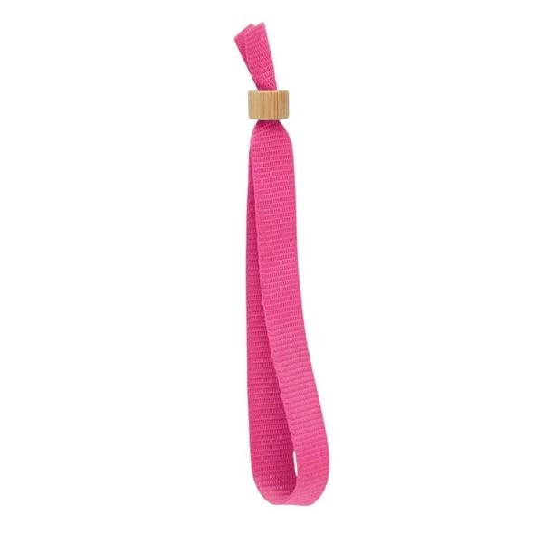 MidOcean Fiesta RPET Polyester Wristband - Fuchsia - 