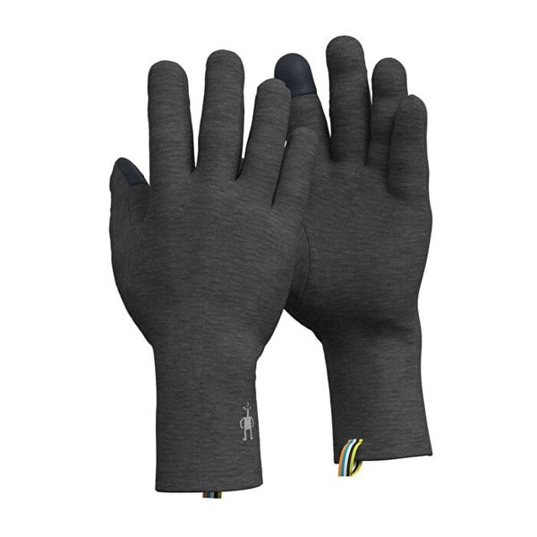 Smartwool Adult 260GSM Thermal Merino Wool Liner Gloves {SW-018132} - Graphite Grey