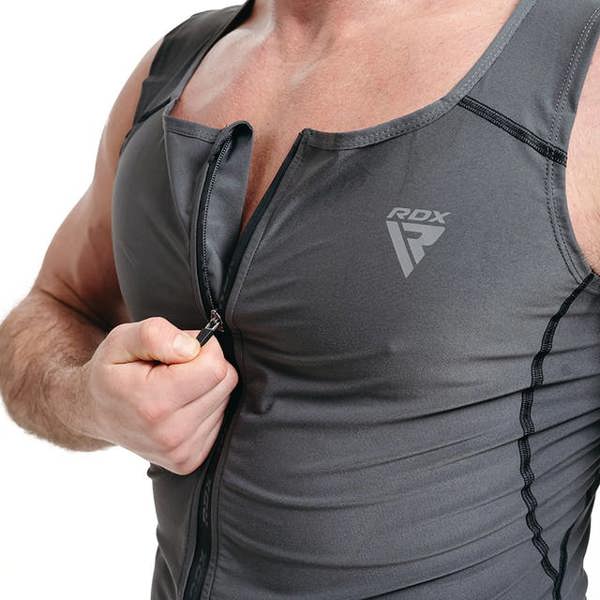 RDX Sports SWEAT VEST MENS M2 GREY