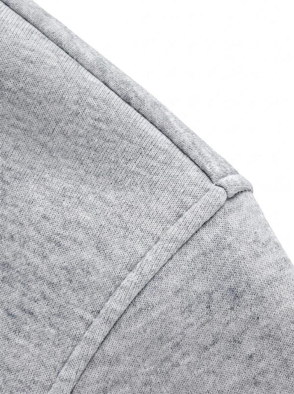 Anniou Cropped Boxy Heavyweight Hoodie