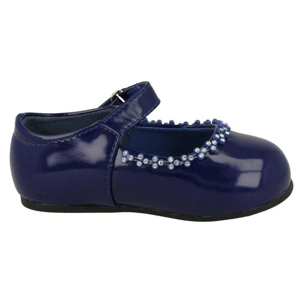 Spot On Girls Spot On Diamante Detail Party Shoes