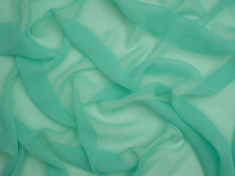 Minerva Core Range Minerva Light Sheer Chiffon Fabric - Plain Design Dressmaking Fabric, 110 cm / 44" Wide - per metre