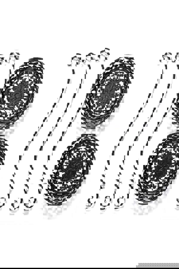 Living and Home 2 Tier Tall Vintage Metal Plant Stand Flower Holder Plant Pot Rack