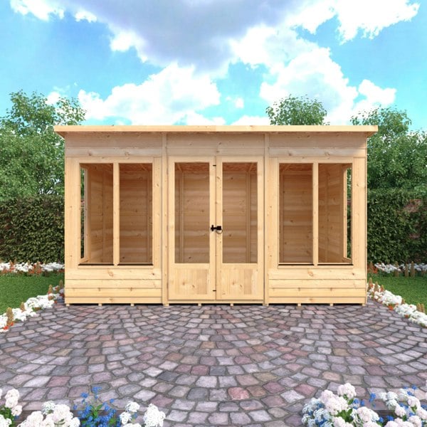 Shire 12x6 Alora Pent Summerhouse