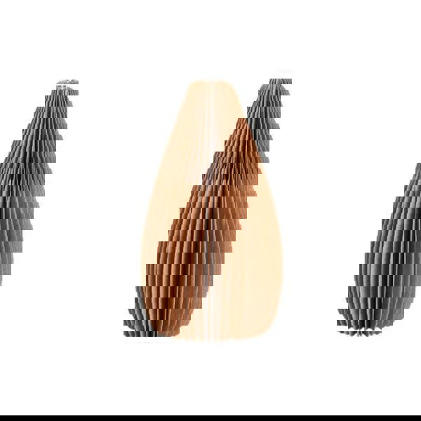 Accordion Vase, Kraft Paper-Weilai Concept-Brown-Shape 2-18CM-Weilai Concept