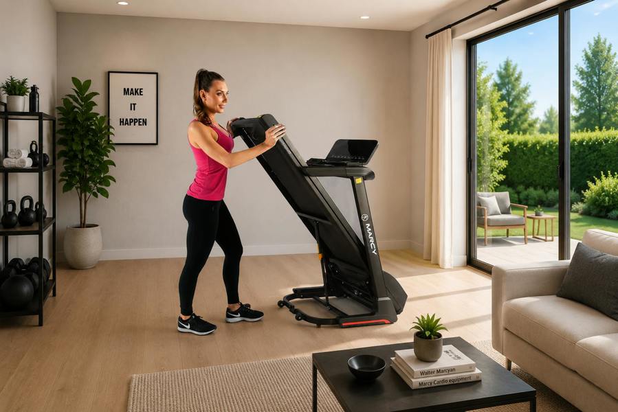 Marcy Interceptor Compact Folding Treadmill