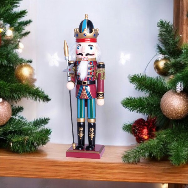 St Helens 30cm Classic Wooden Nutcracker Soldier