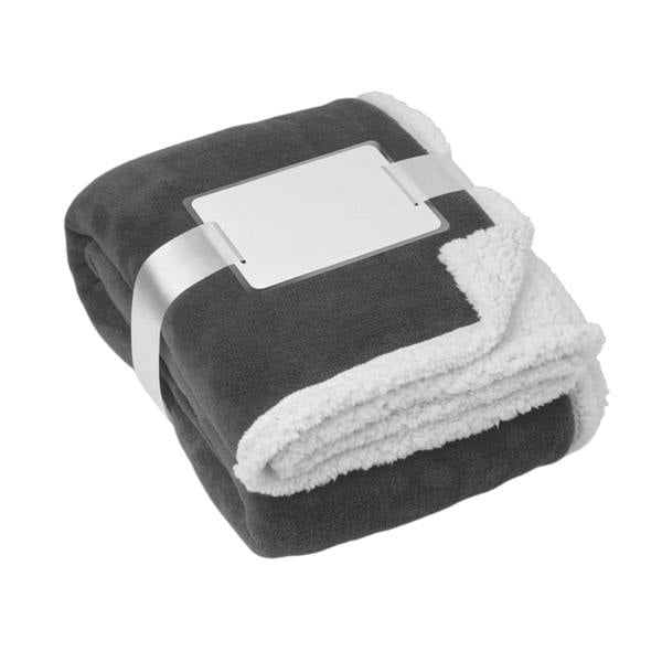 MidOcean Zermatt Coral Fleece Blanket - Grey - 
