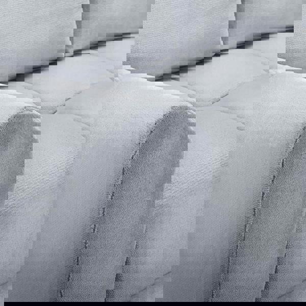 Furnishings For Less Zura Plush Velvet Large 3 Seater L Shaped Universal Corner Sofa Bed