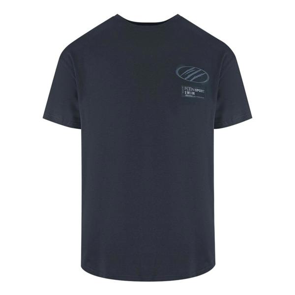 Plein Sport Tonal Logo Dark Grey T-Shirt
