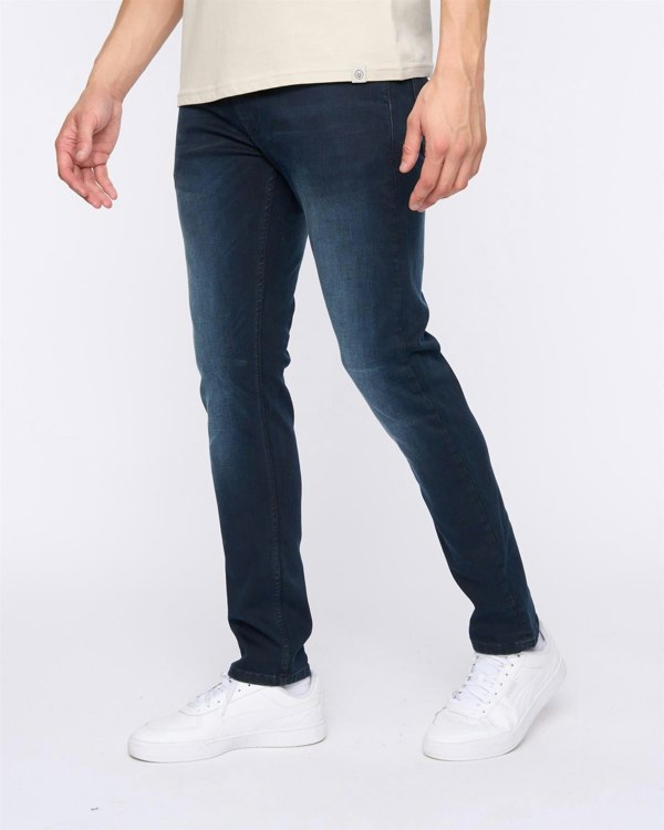 Duck and Cover Maylead Slim Fit Jeans Blue Black