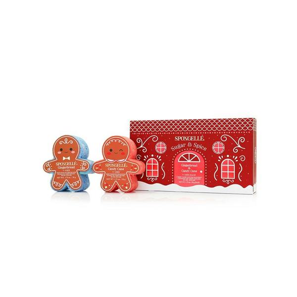 Spongellé Sugar & Spice Body Wash Buffer Duo