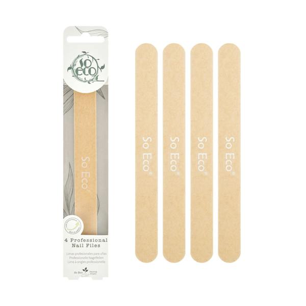 So Eco Professional Nail Files - 4 Pack