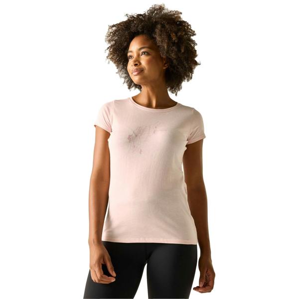 Regatta Womens/Ladies Breezed Line Art T-Shirt - Pink Haze - 
