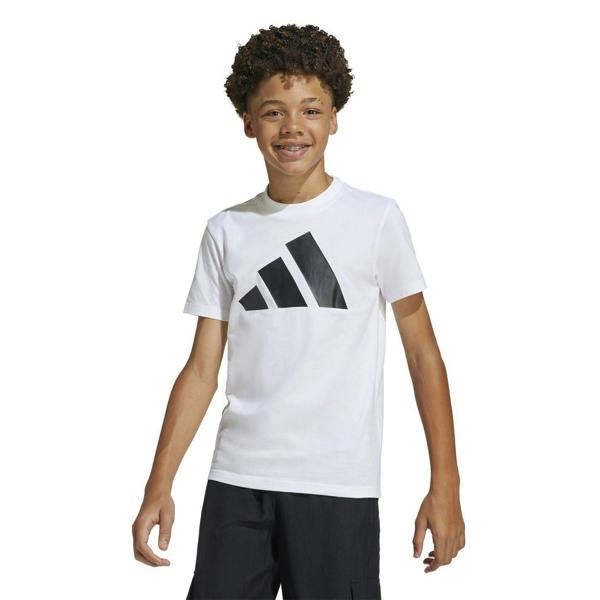 Adidas Childrens/Kids T-Shirt - White/Black - 