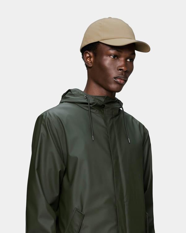 Rains Waterproof Six Panel Cap - 133 Beige