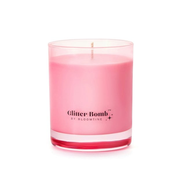 Rose Galaxy | Glitter Bomb™ Luxury Valentine Gift Candle In Rose & Oud 230G image 0