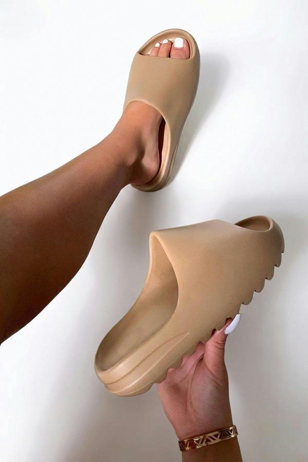 Lou Slip On Sandals - Mocha_wb