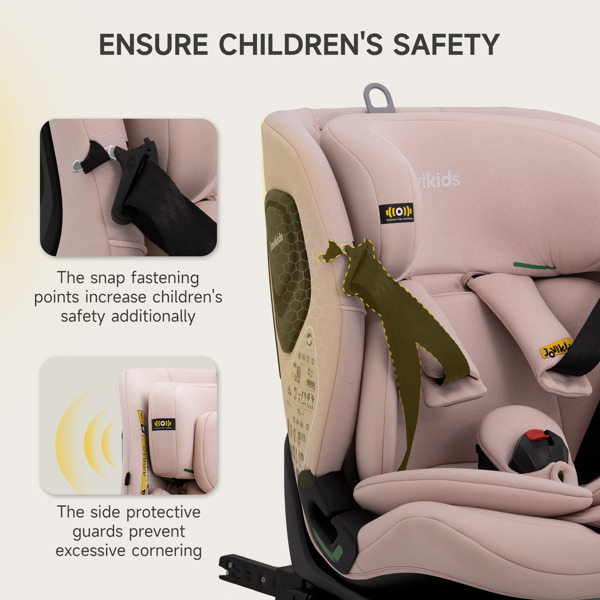 JoviKids Cici TT Car Seat - Rosewood