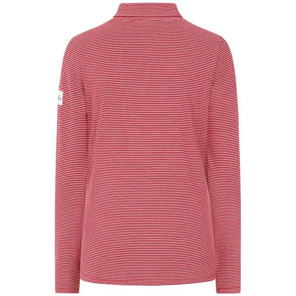 Lazy Jacks LJ320S - Lightweight Roll Neck Top - Red