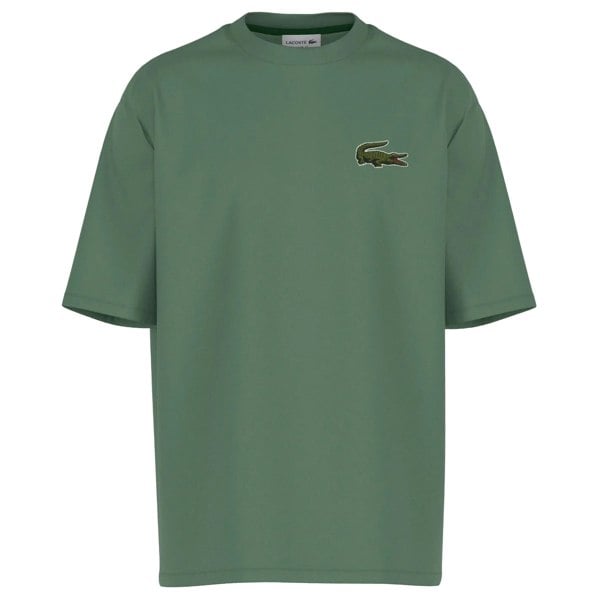 Lacoste Mens Organic Loose T-Shirt - Green