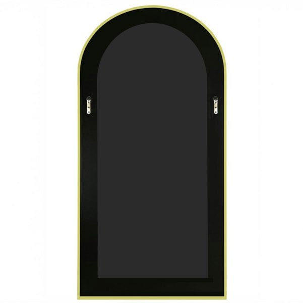 Exclusive Mirrors Modern Gold Metal Archtop Full Length Mirror 200cm x 100cm