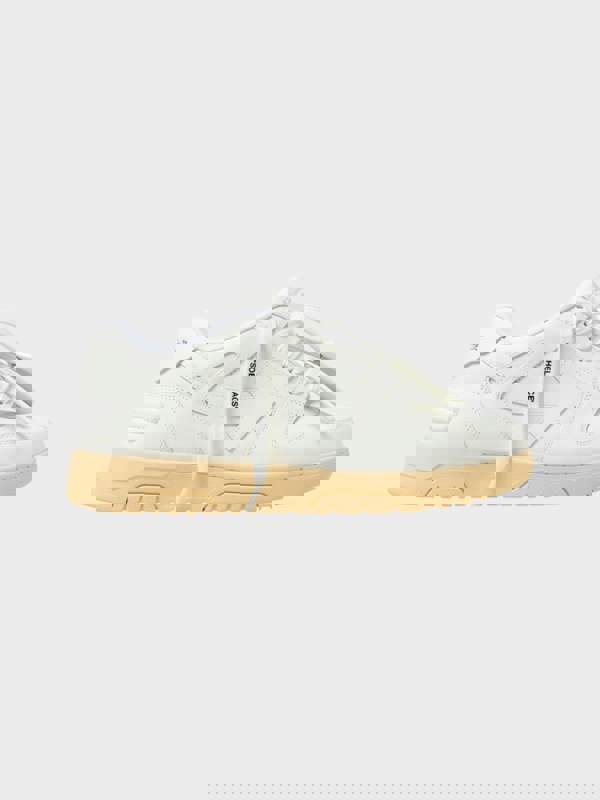 Off-White Out Of Office Ooo Low Tops White Beige Sole - Womens