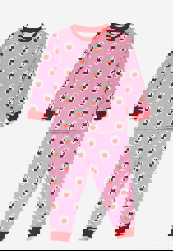 Organic Apple Print Pyjamas - Toby Tiger