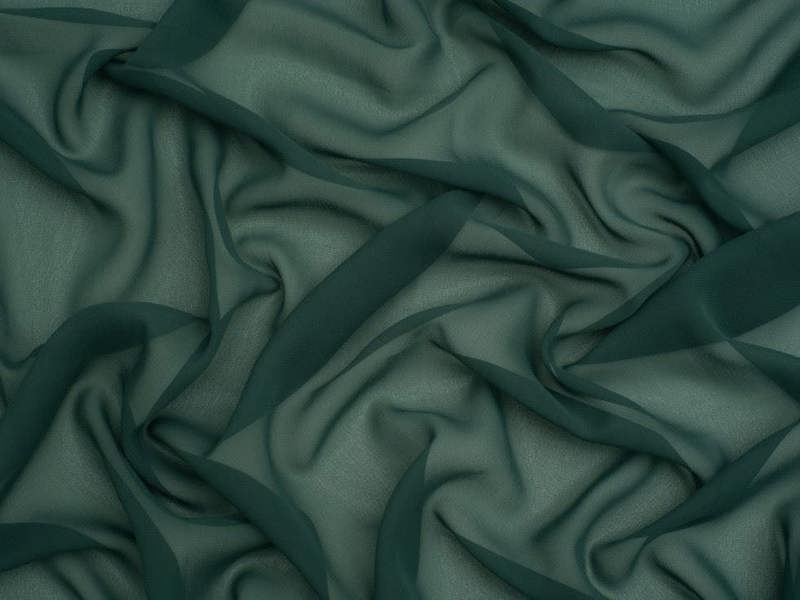 Minerva Core Range Minerva Light Sheer Chiffon Fabric - Plain Design Dressmaking Fabric, 110 cm / 44" Wide - per metre