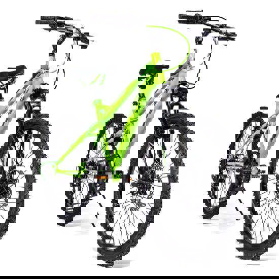 Huffy Extent 20" Kids Bike, 6 Speed - Antifreeze Green