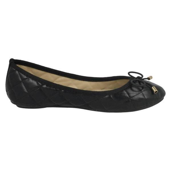 Spot On Girls Spot On Flat Quilted Ballerinas