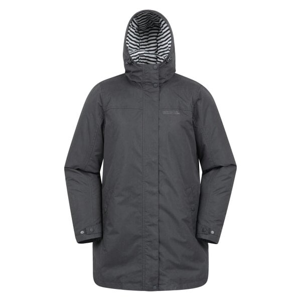 Mountain Warehouse Womens Riviera Padded Waterproof Jacket - Black