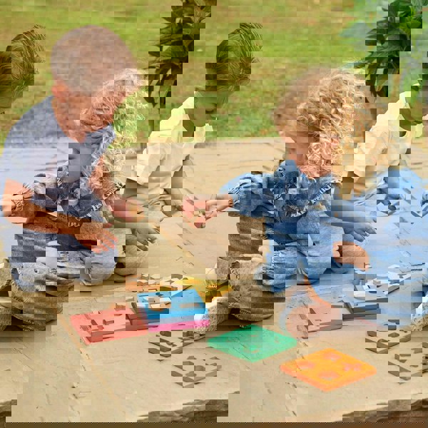 tickit Rainbow Wooden Shape Stacker