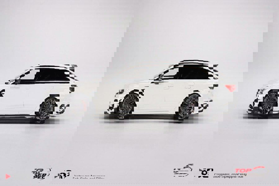 TSM Audi ABT RS6-R Glacier White Metallic 1:18 Scale TSM TS0502