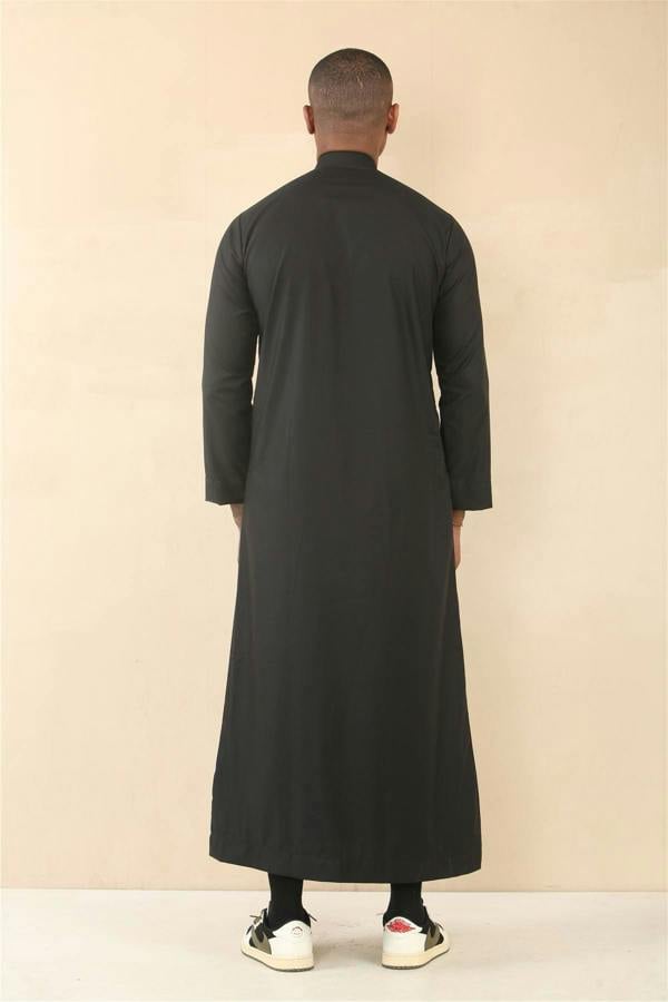 Infinity Leather Men's Thobe Arab Saudi Emirati Islamic Clothing Jubba Robe