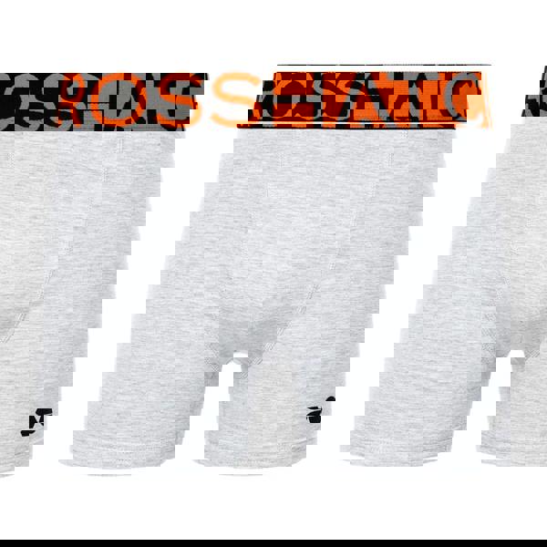 Crosshatch Mens Dumas Boxer Shorts (Pack of 3) - Red/Orange - 