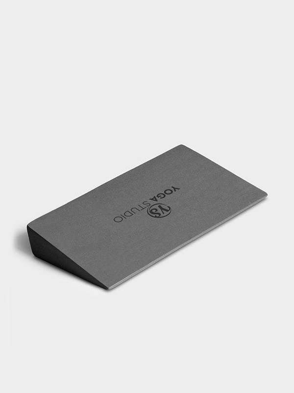 Yoga Studio EVA Foam Half Yoga Wedge - Graphite Grey