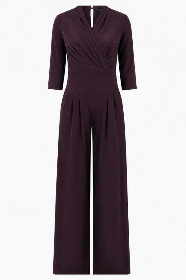 HotSquash Wrap Wide Leg Jumpsuit
